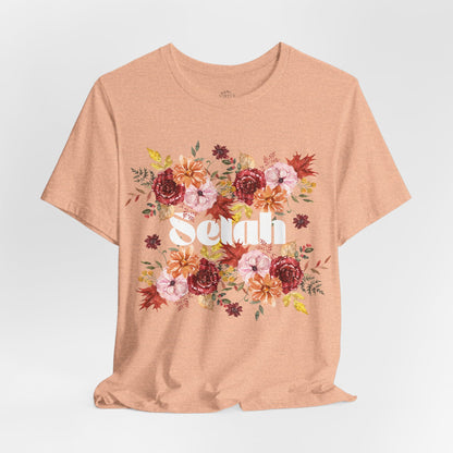 Selah Fall Floral T-Shirt – Cozy & Stylish for the Season