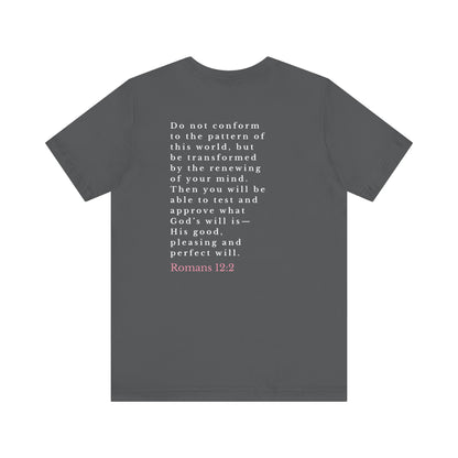 Romans 12:2 Shirt – Renew Your Mind Christian Tee