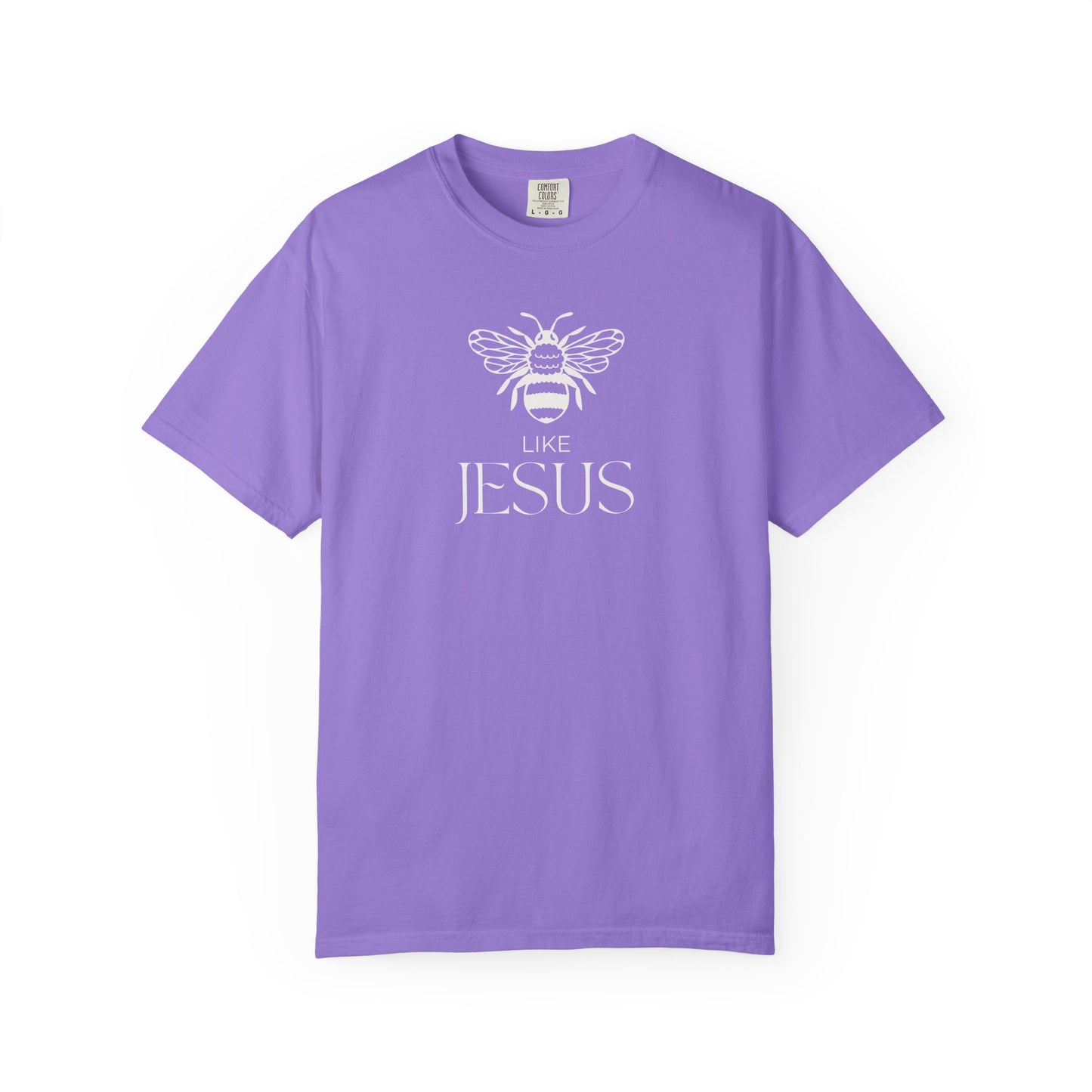 Bee Like Jesus Shirt – Christian Graphic Tee for Women – Faith-Based Apparel – Be Kind Like Jesus Shirt – Religious T-Shirt Gift Idea
