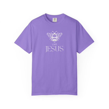 Bee Like Jesus Shirt – Christian Graphic Tee for Women – Faith-Based Apparel – Be Kind Like Jesus Shirt – Religious T-Shirt Gift Idea