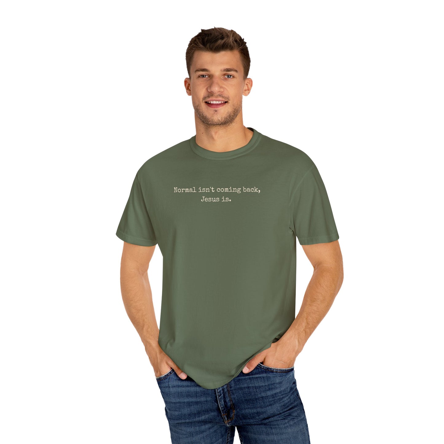 Comfort Colors® Jesus Is Coming Shirt – Revelation Bible Tee, End Times Faith Gift Idea