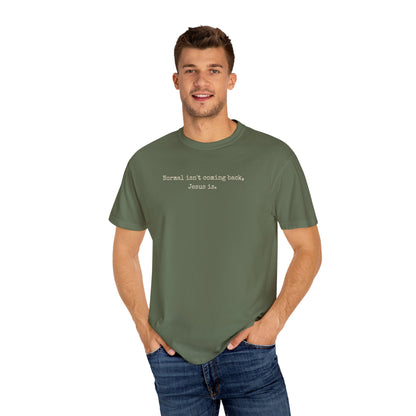 Comfort Colors® Jesus Is Coming Shirt – Revelation Bible Tee, End Times Faith Gift Idea