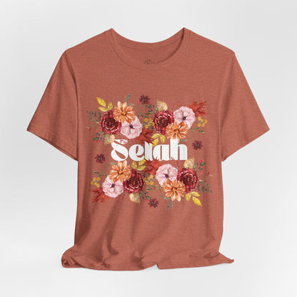 Selah Fall Floral T-Shirt – Cozy & Stylish for the Season