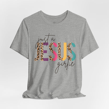 Just a Jesus Girlie tee | T-Shirt