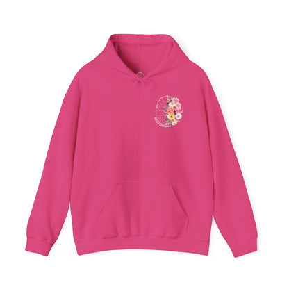 Hoodie Do Not Conform brain with flowers Tee | Romans 12:2 religious sweatshirt
