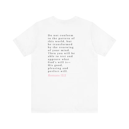 Romans 12:2 Shirt – Renew Your Mind Christian Tee