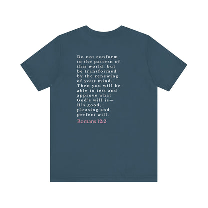 Romans 12:2 Shirt – Renew Your Mind Christian Tee