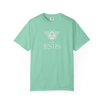 Bee Like Jesus Shirt – Christian Graphic Tee for Women – Faith-Based Apparel – Be Kind Like Jesus Shirt – Religious T-Shirt Gift Idea