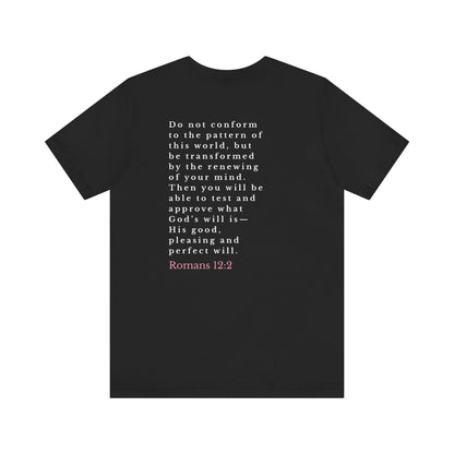 Romans 12:2 Shirt – Renew Your Mind Christian Tee